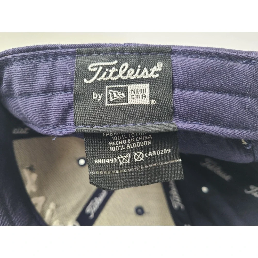 Titleist Golf Columbia Thread Needle‎ Investments Strapback Adjustable Hat Cap